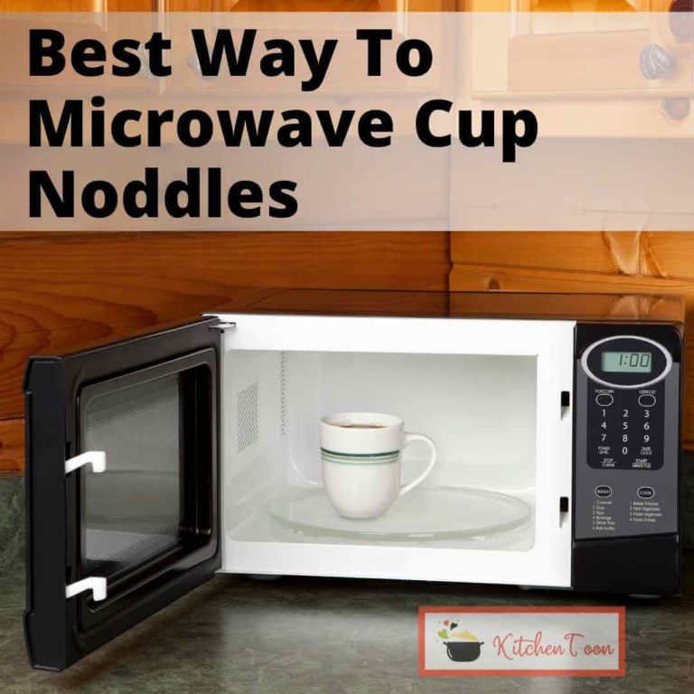 Can You Microwave A Cup of Noodles Kitchentoon