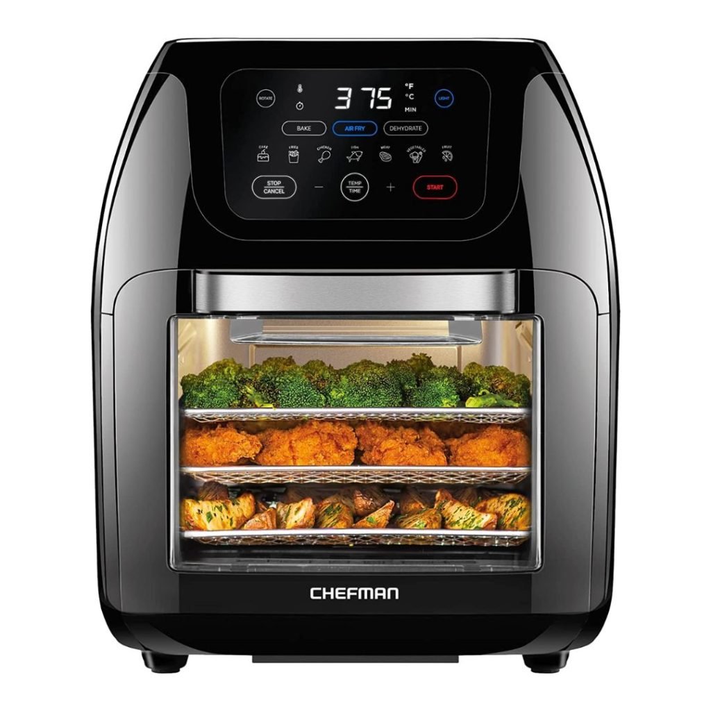 Best For Easy Use - CHEFMAN Multifunctional Digital Air Fryer+ Rotisserie, Dehydrator